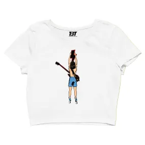 AC/DC Crop Top - Angus - The High Voltage Hero