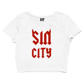 AC/DC Crop Top - Sin City