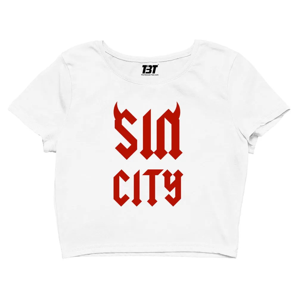 AC/DC Crop Top - Sin City
