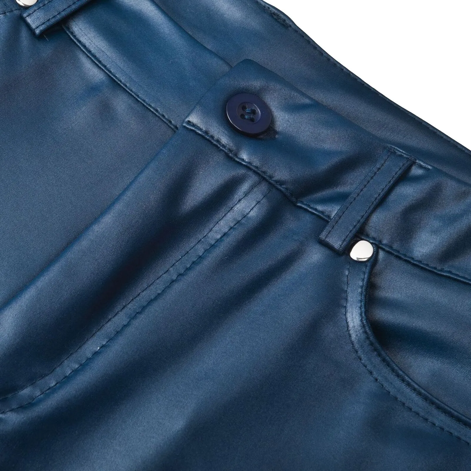Alexei - Leather Stretch Pants