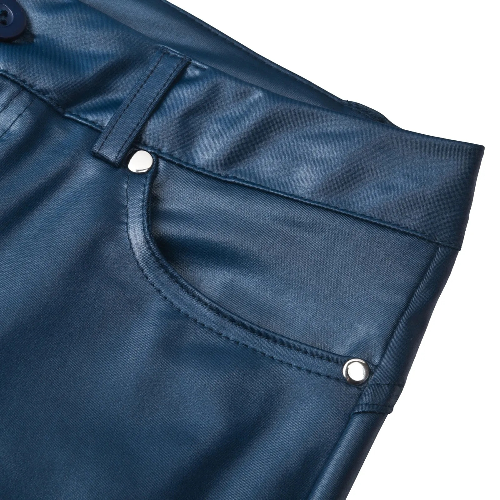 Alexei - Leather Stretch Pants