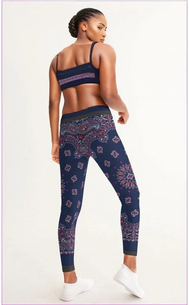 Bandanna Branded Womens Yoga Pants