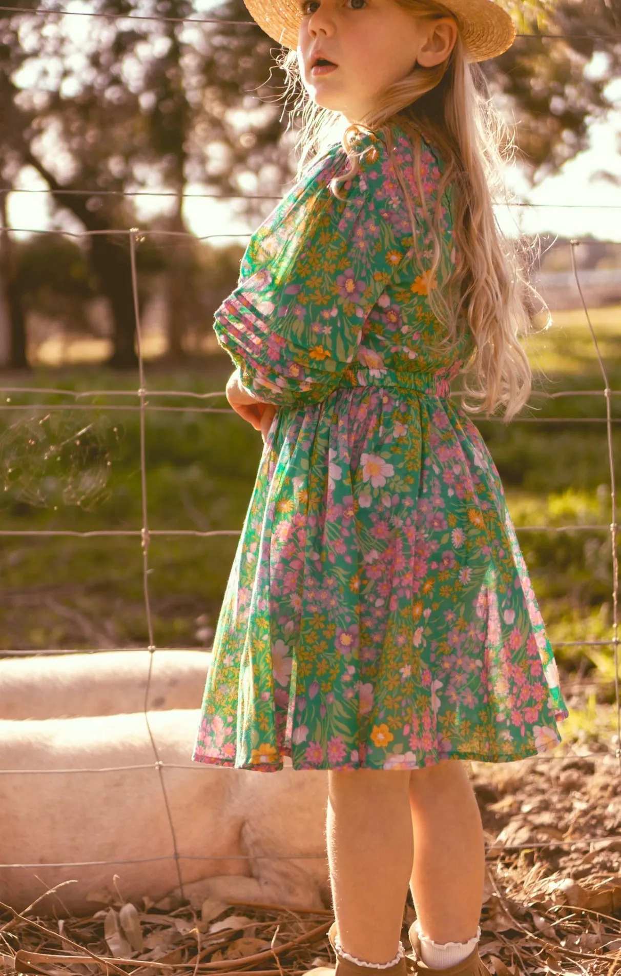 Boheme Dress Paris Gypsy Aqua