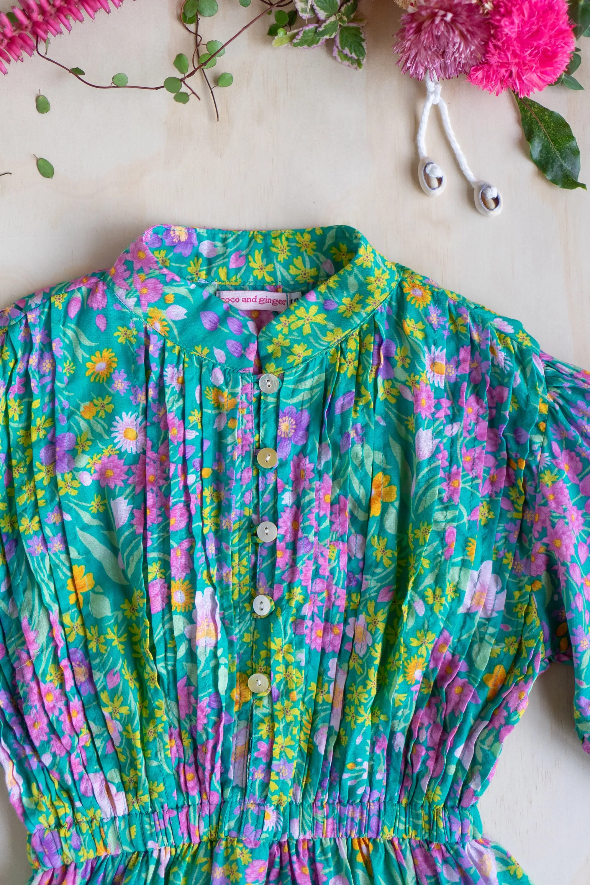 Boheme Dress Paris Gypsy Aqua