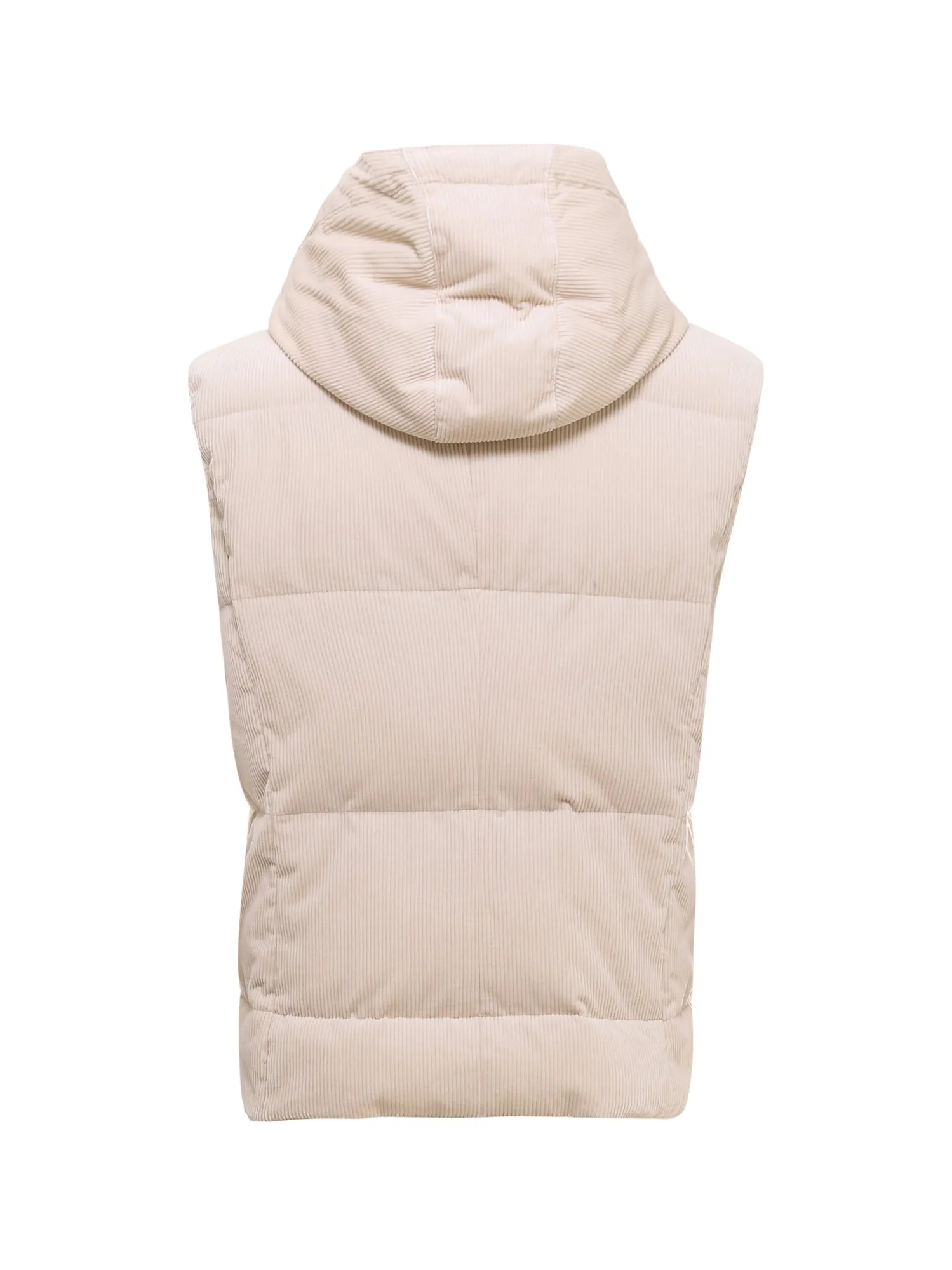 Brunello Cucinelli Drawstring Hooded Gilet