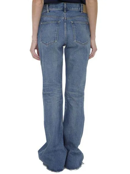 CELINE High-Rise Flared Jeans for Women