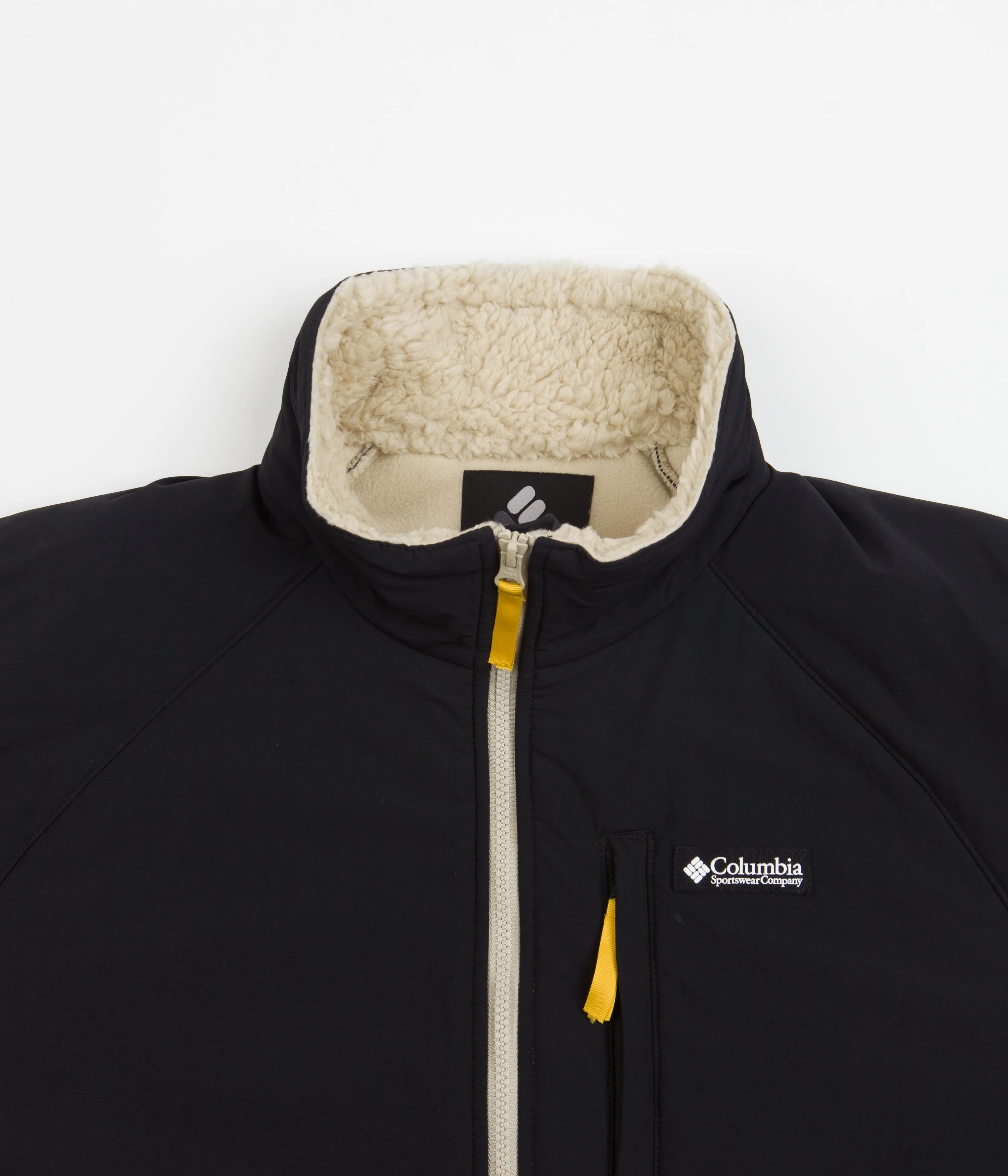 Columbia Ballistic Ridge Full Zip Fleece - Ancient Fossil / Black