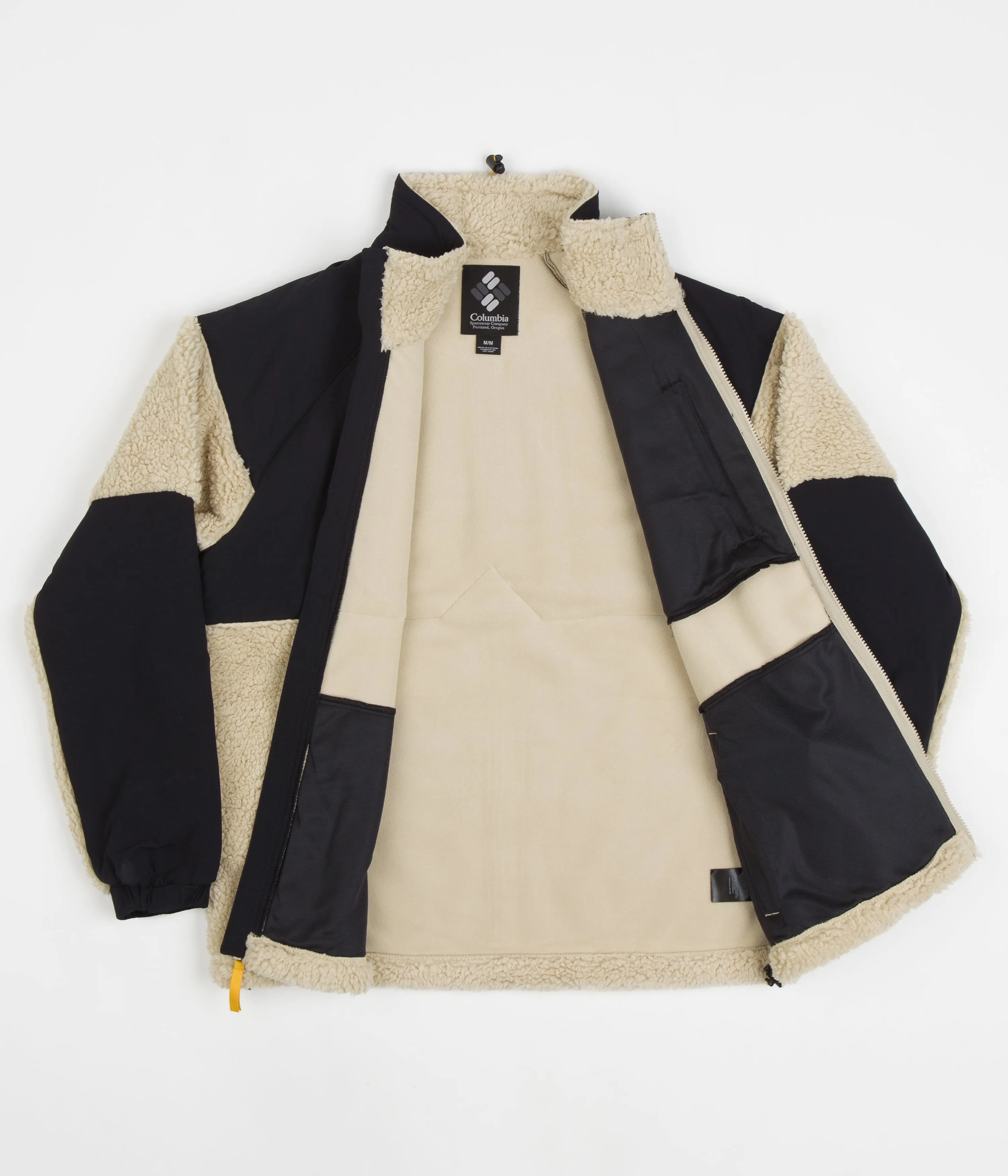 Columbia Ballistic Ridge Full Zip Fleece - Ancient Fossil / Black
