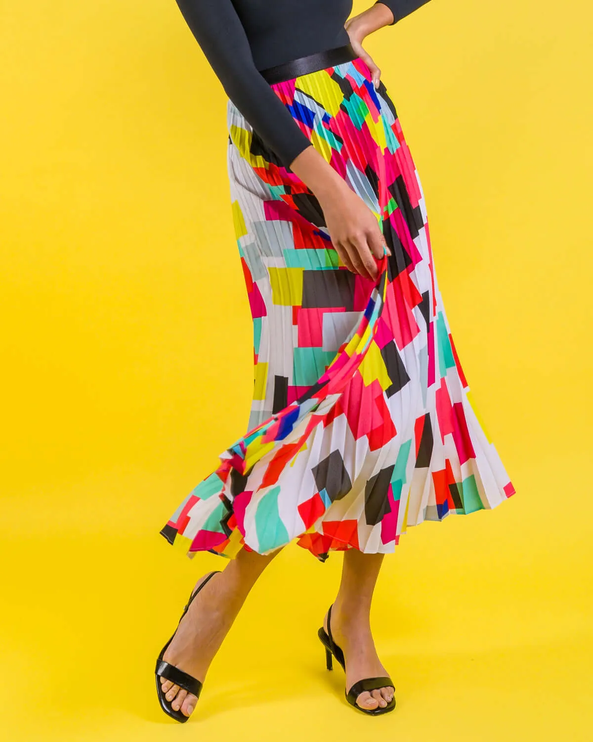 Confetti Sunburst Monroe Skirt