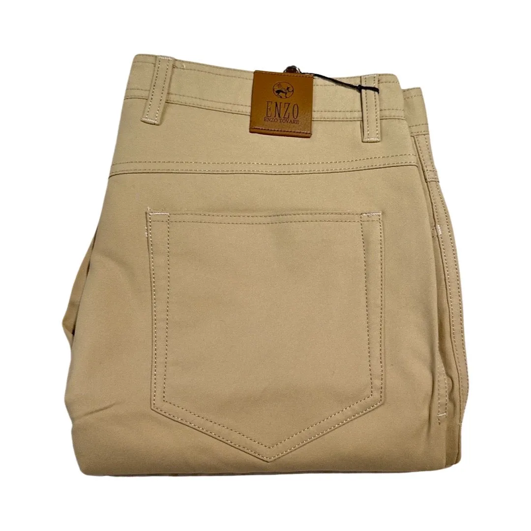 Enzo Albert-6 Tan High-end Pants