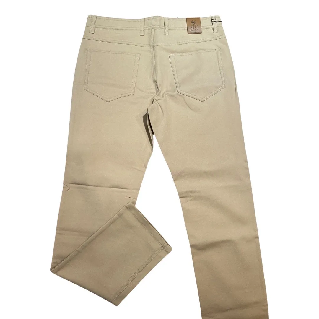 Enzo Albert-6 Tan High-end Pants