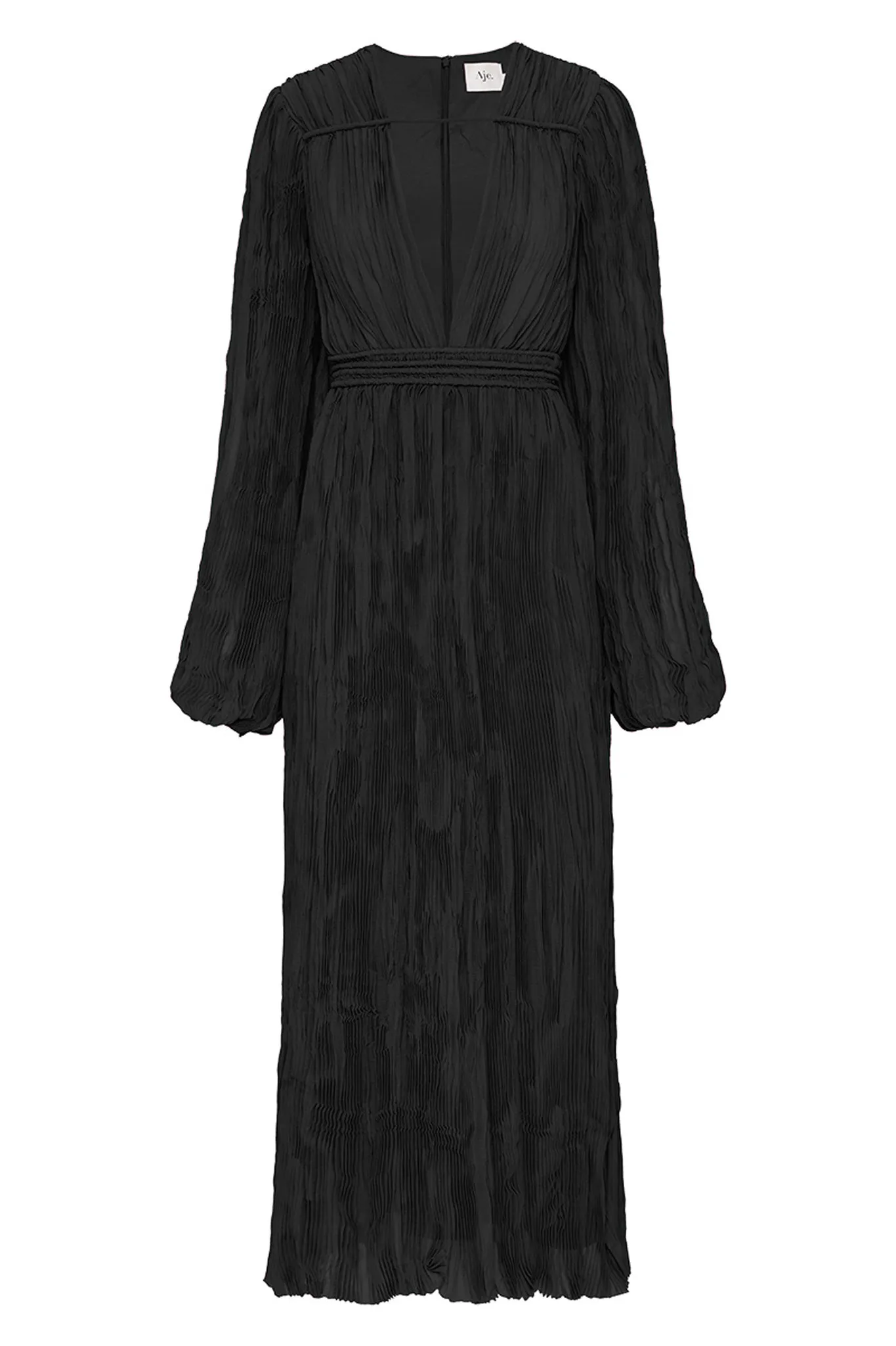 Genevieve Pleated Midi Dress