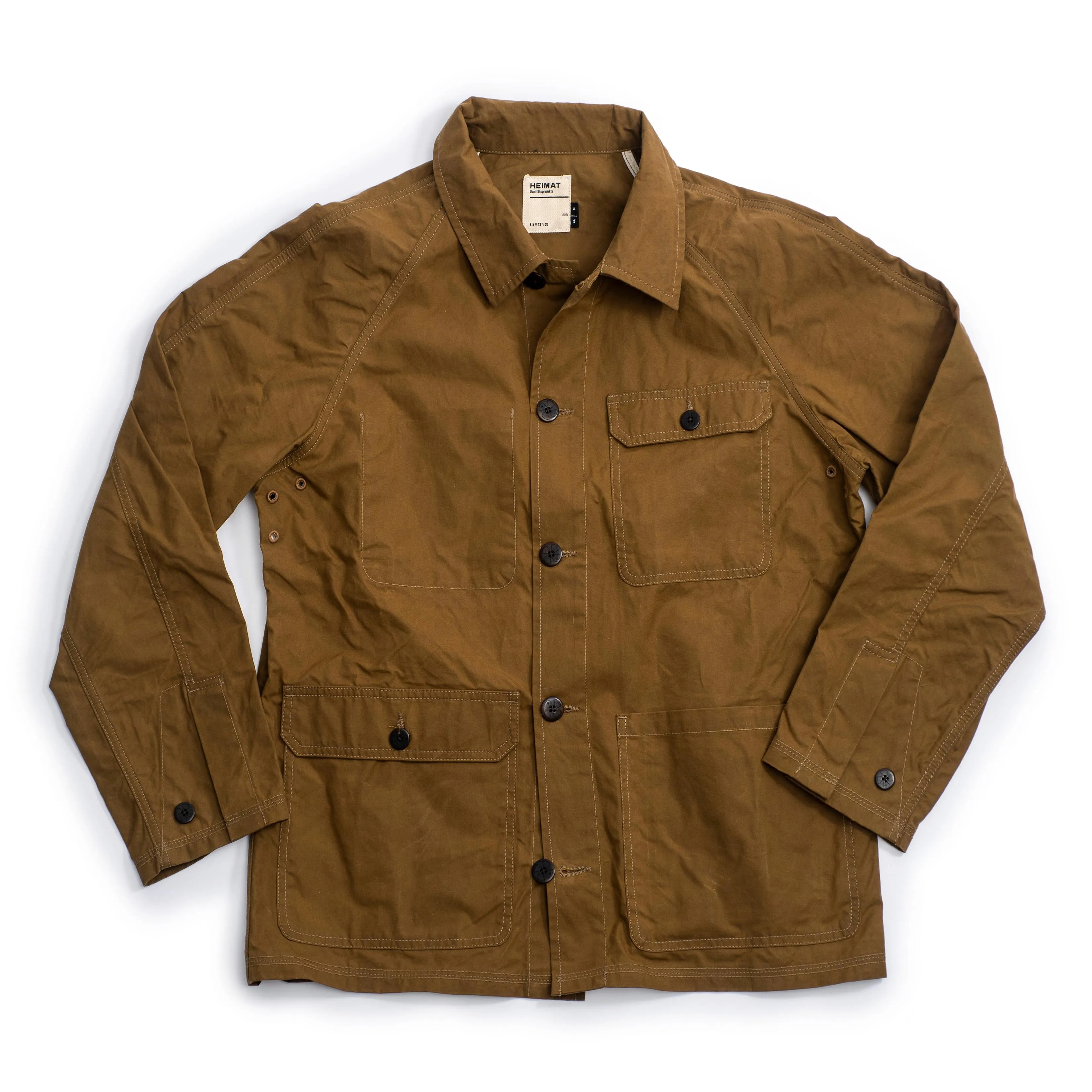 Heimat Textil Waxed Journey Coat - Desert