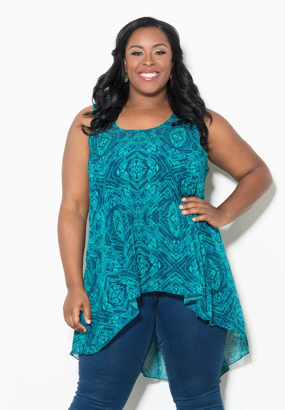 Jessie Chiffon Tank