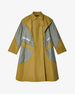 Kiko Kostadinov - Women's Herne Hooded Trench Coat - (Olive Green)