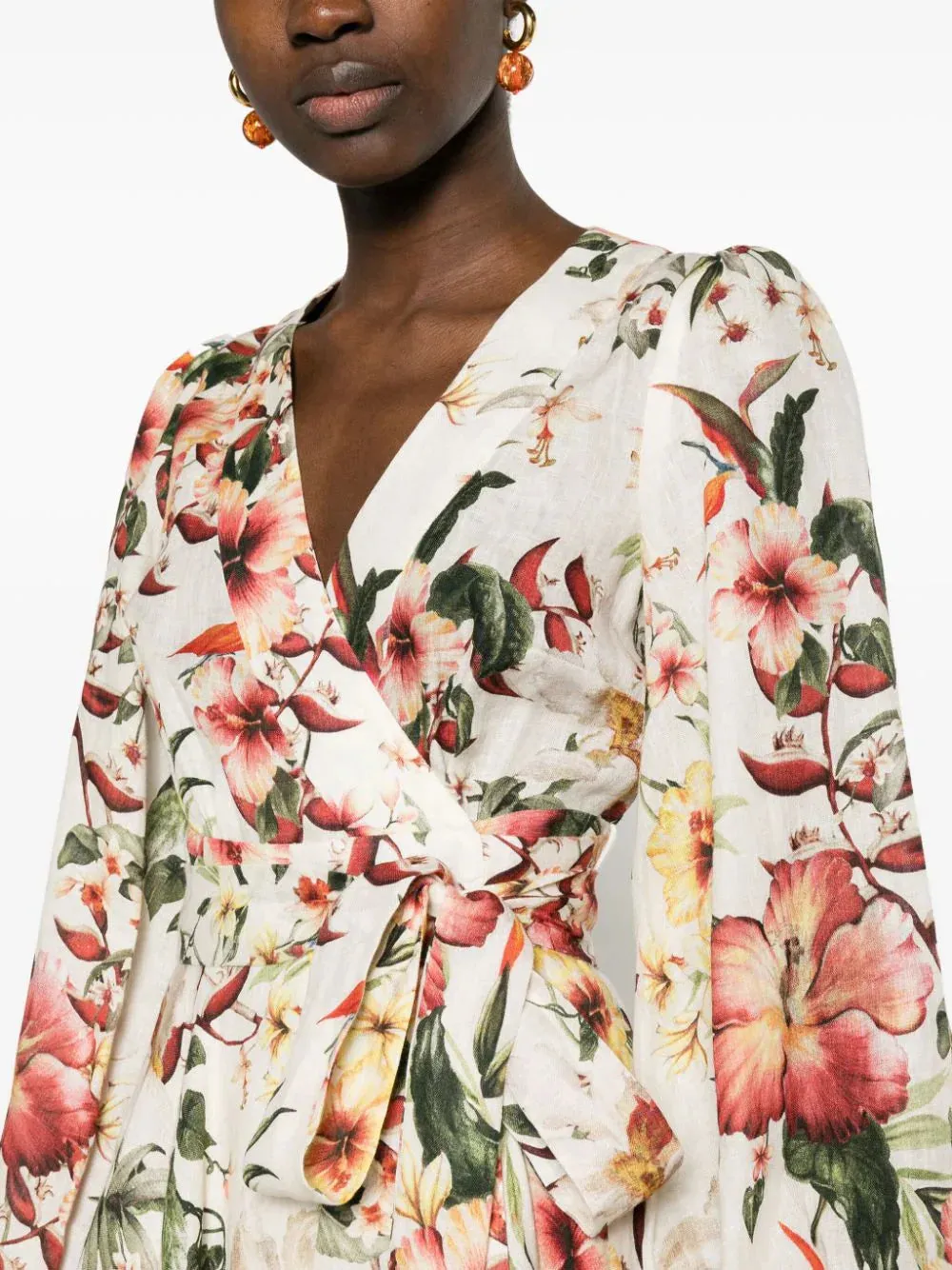 Lexi Wrap Short Dress