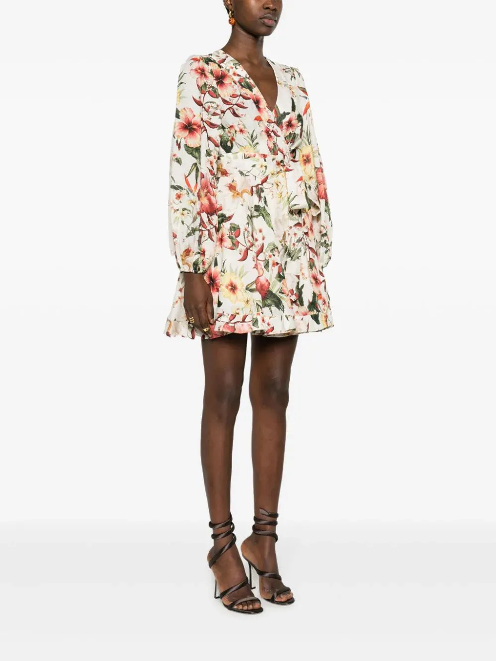 Lexi Wrap Short Dress