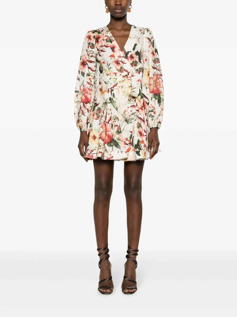 Lexi Wrap Short Dress