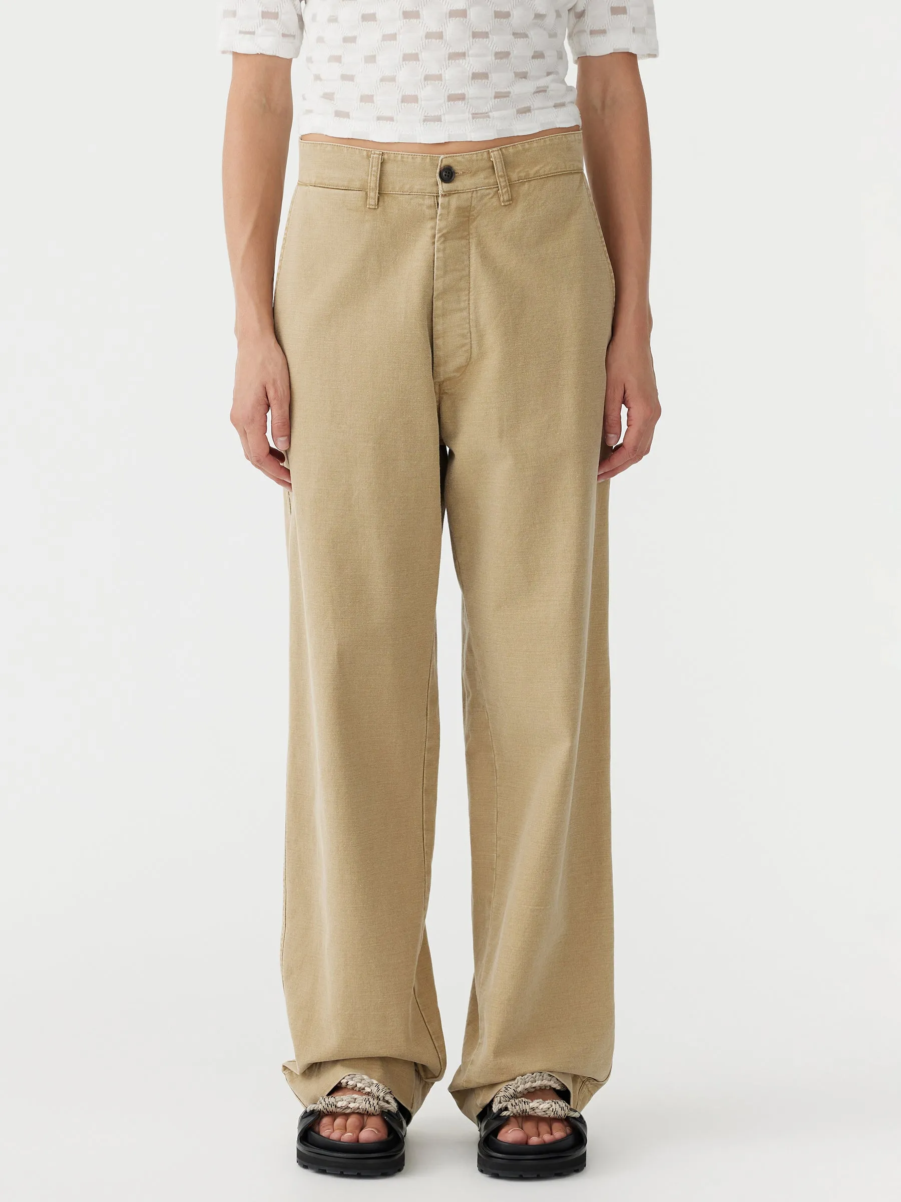 military slub pant