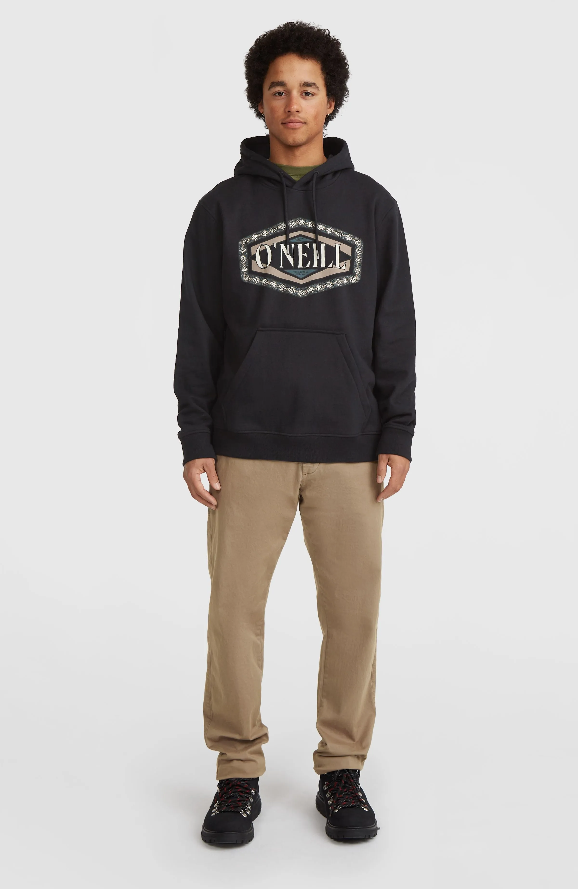 O'Neill Front Print Hoodie | Black Out