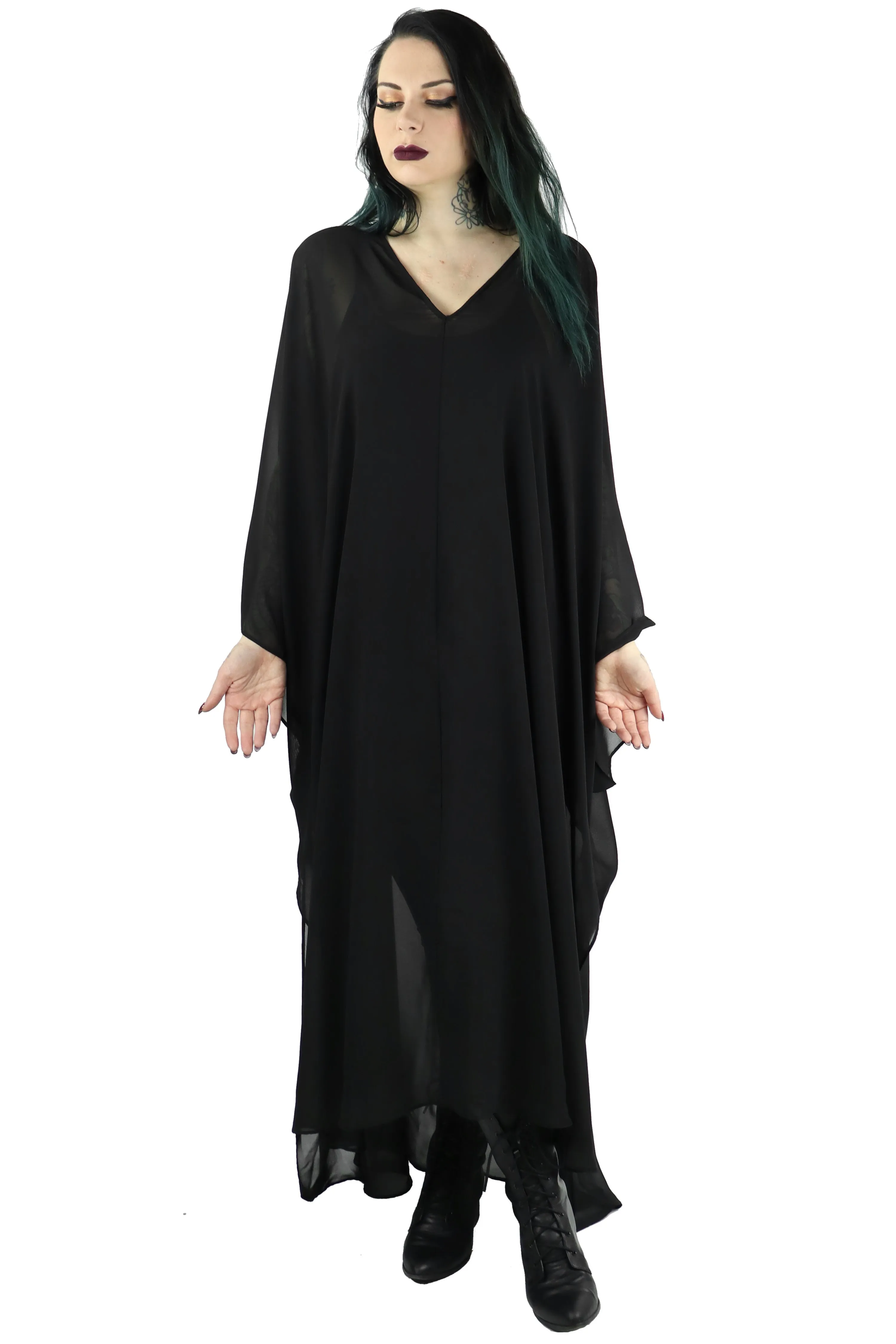 Petra Chiffon Flowing Kaftan