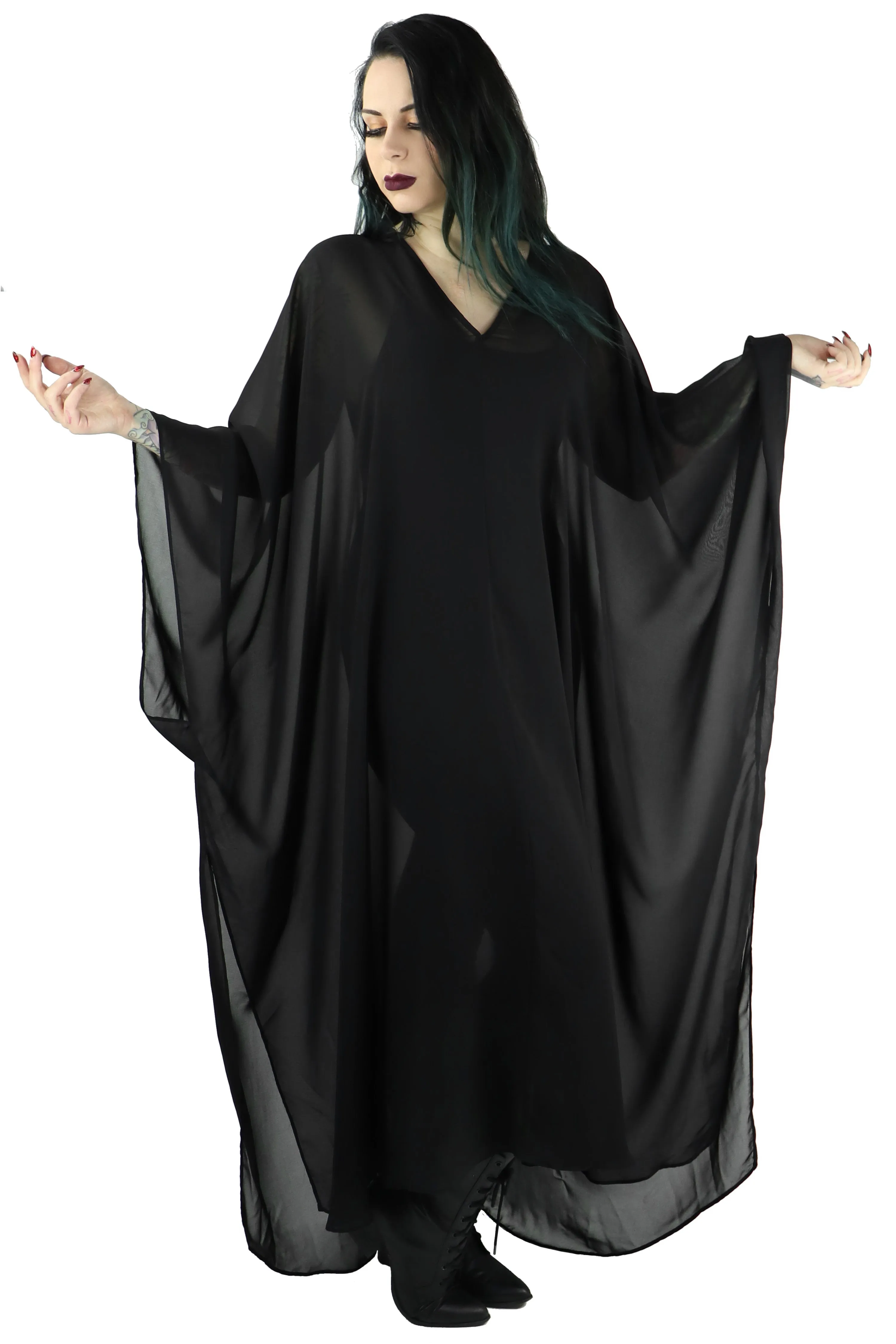 Petra Chiffon Flowing Kaftan