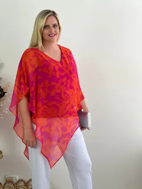 Quill Fuchsia Dream Evening Top