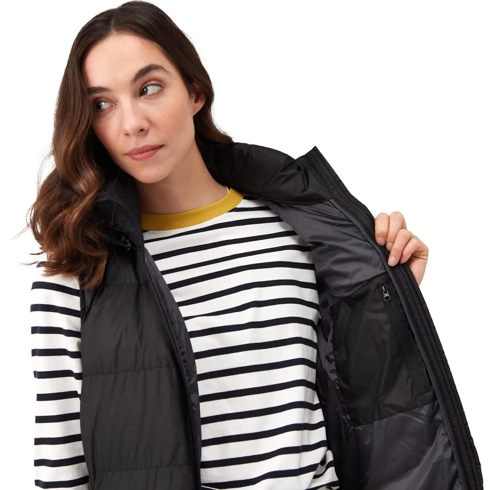 Regatta Womens Ganella Baffled Longline Gilet