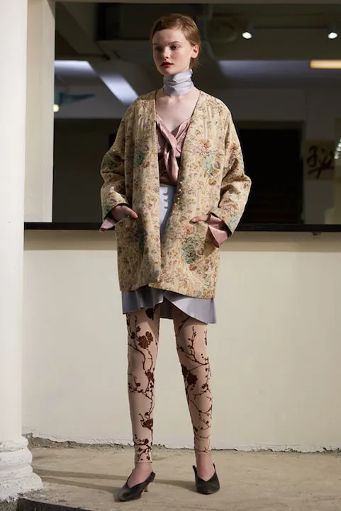 Rimless | Almond Sheer-chiffon Leggings