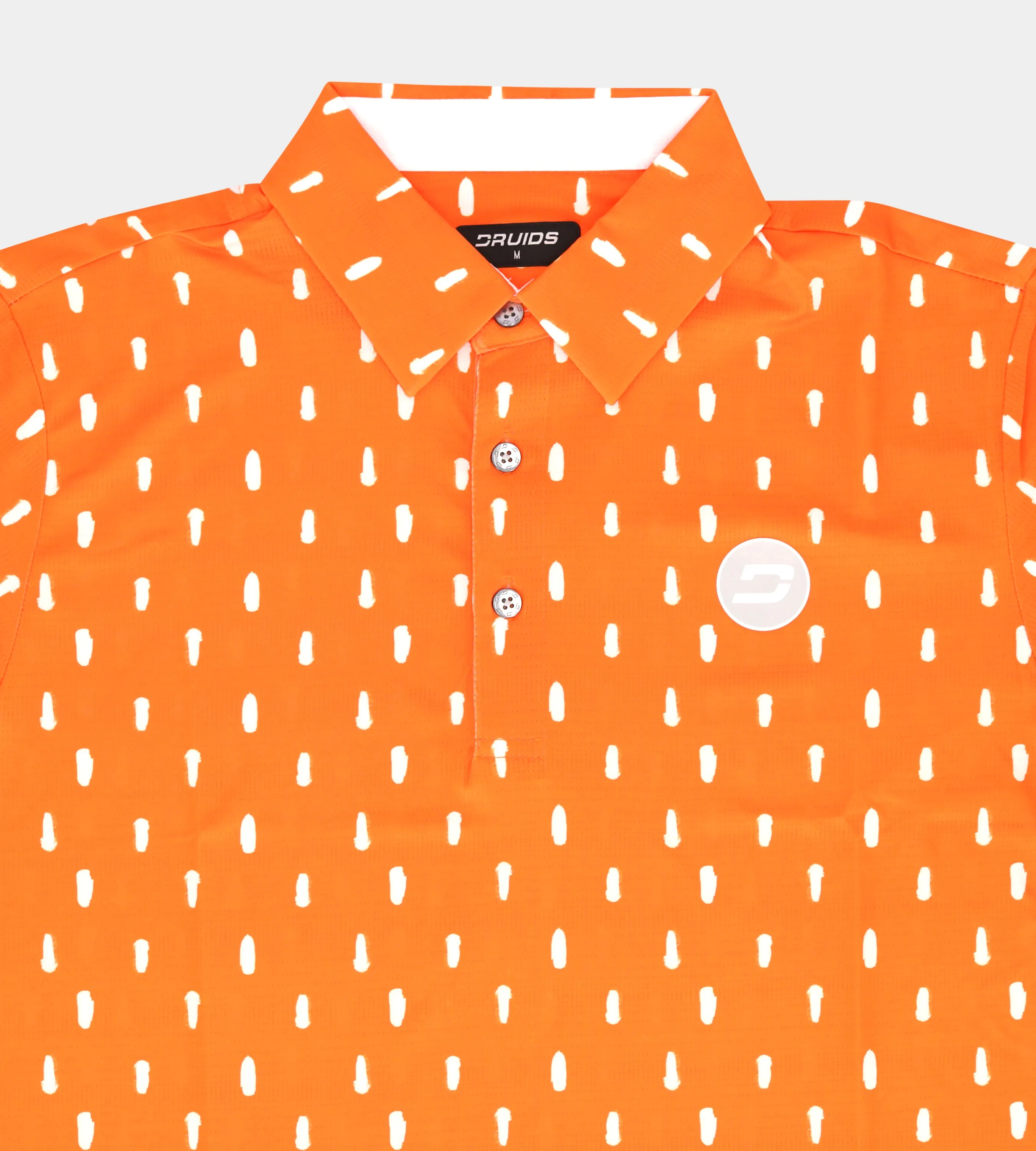 SPLATTER POLO - ORANGE