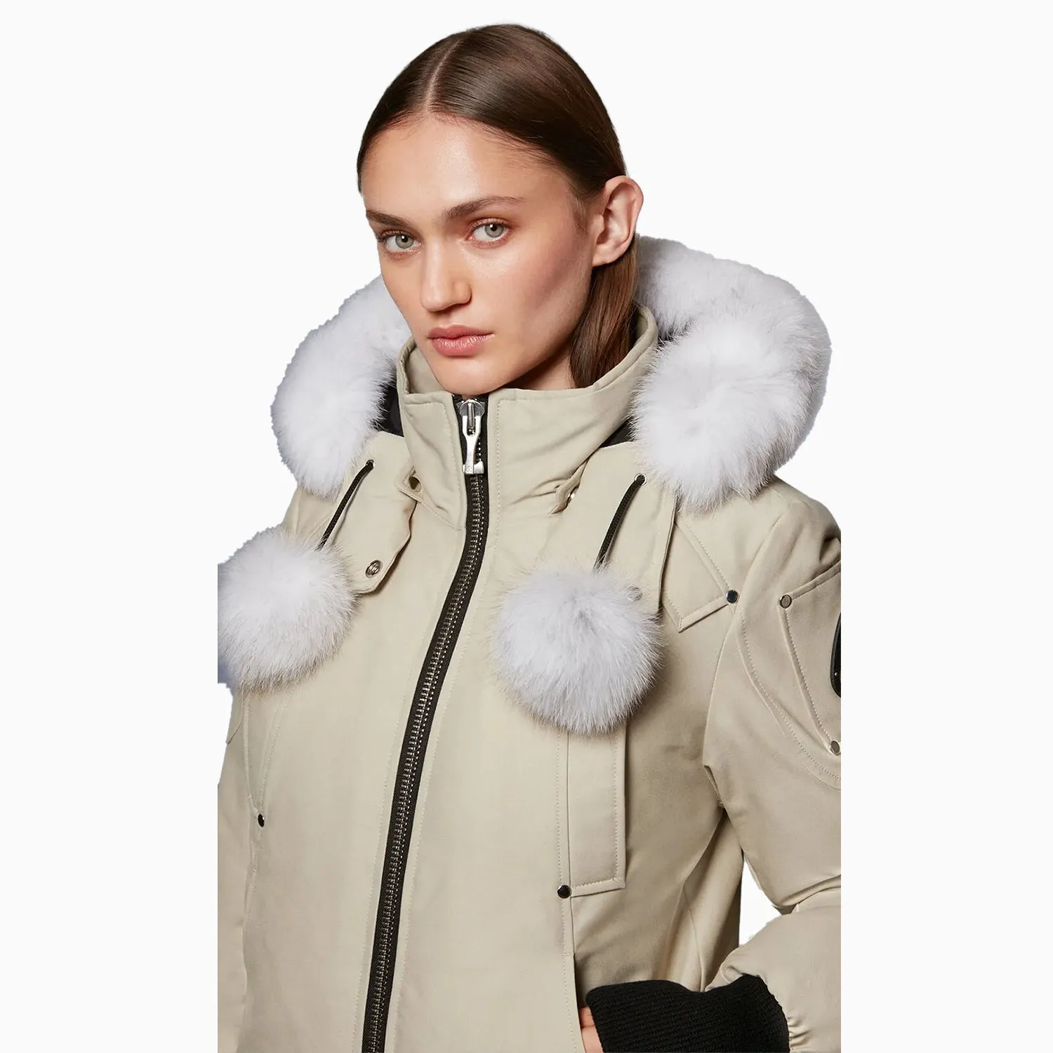 Women's Debbie Hooded Full Zip Bomber Jacket