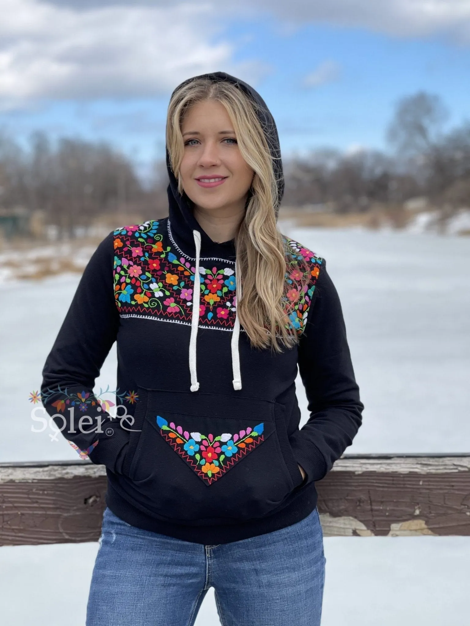 Xochitl Floral Hoodie